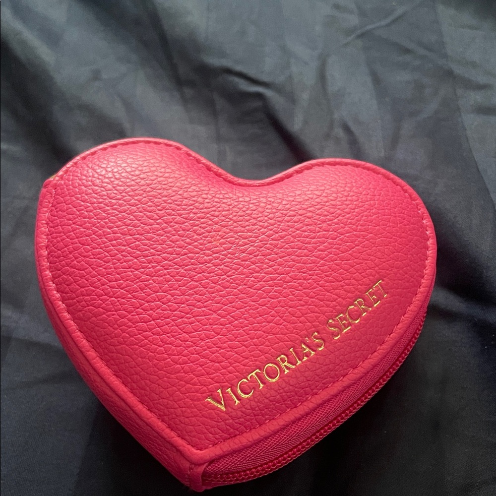 Victoria's Secret Red Heart Change Purse